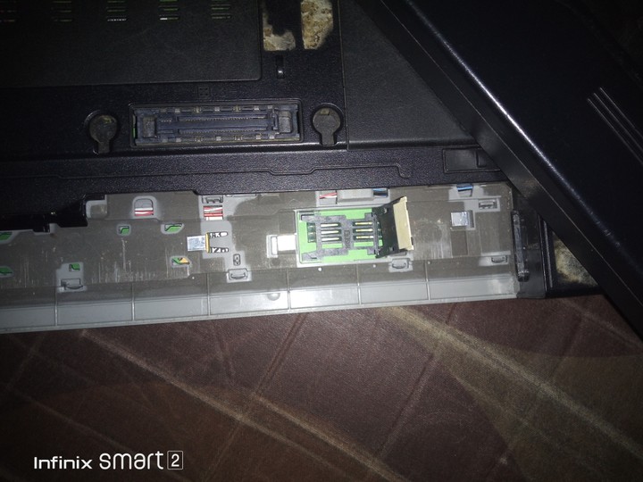 sim card space on my toshiba tecra m10