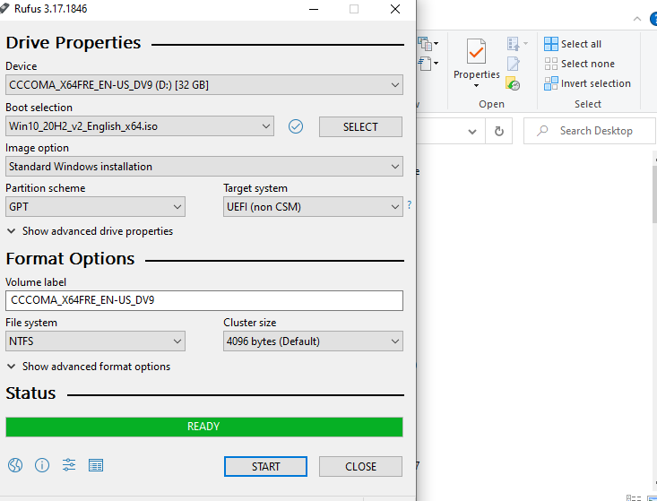 make a bootable Pendrive